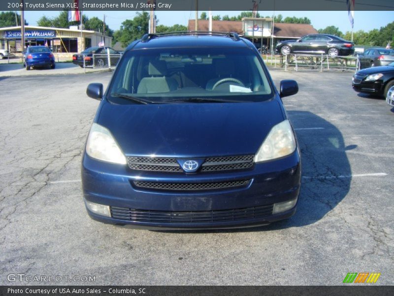 Stratosphere Mica / Stone Gray 2004 Toyota Sienna XLE