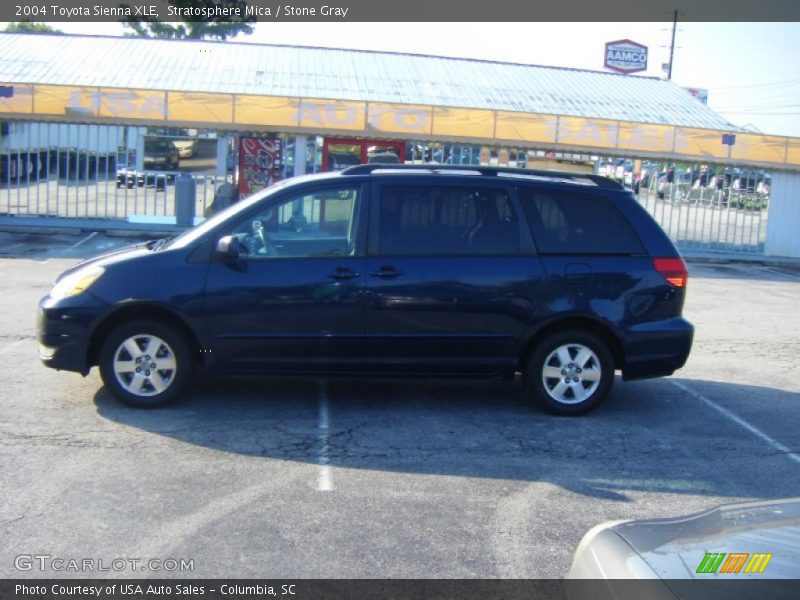 Stratosphere Mica / Stone Gray 2004 Toyota Sienna XLE