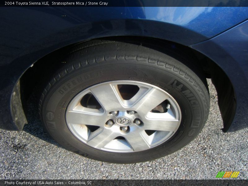 Stratosphere Mica / Stone Gray 2004 Toyota Sienna XLE