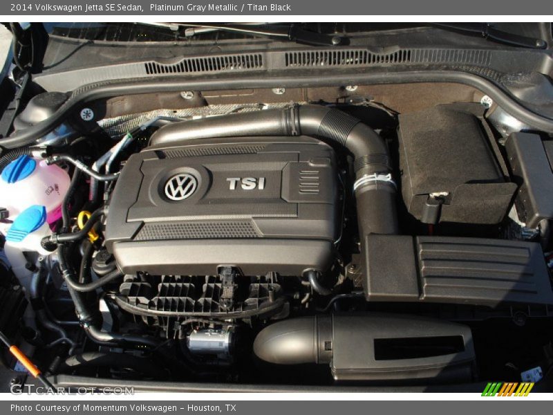Platinum Gray Metallic / Titan Black 2014 Volkswagen Jetta SE Sedan