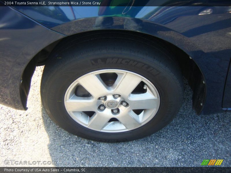 Stratosphere Mica / Stone Gray 2004 Toyota Sienna XLE