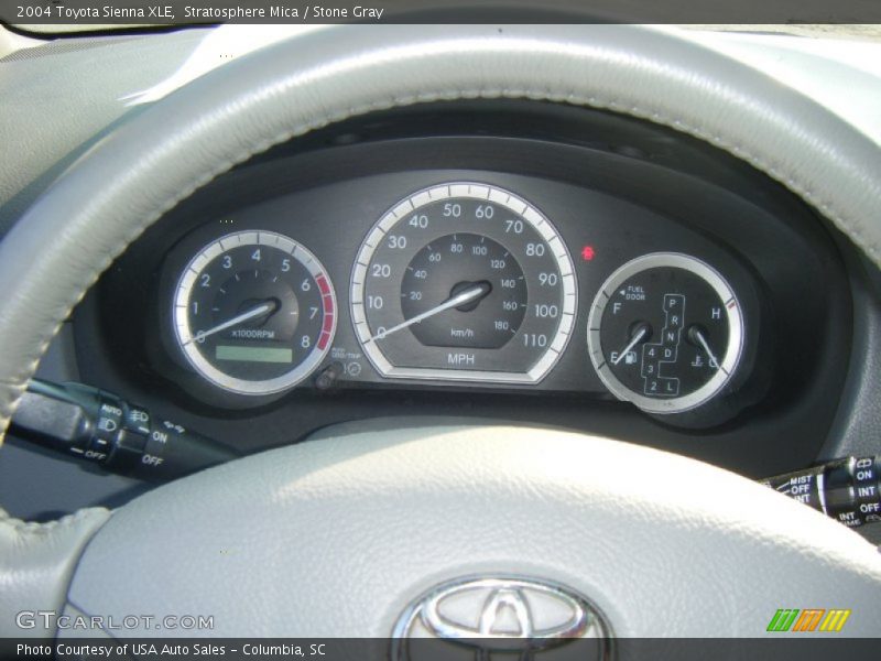 Stratosphere Mica / Stone Gray 2004 Toyota Sienna XLE