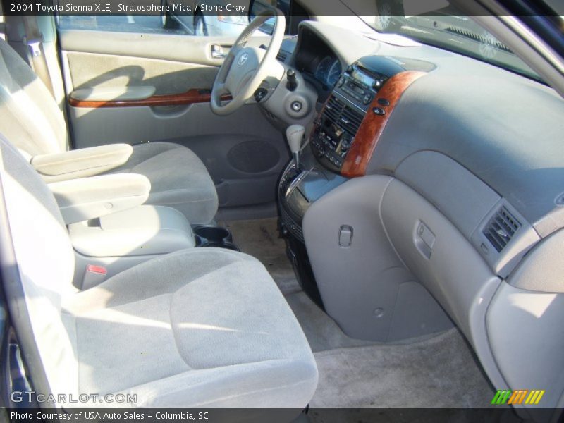 Stratosphere Mica / Stone Gray 2004 Toyota Sienna XLE