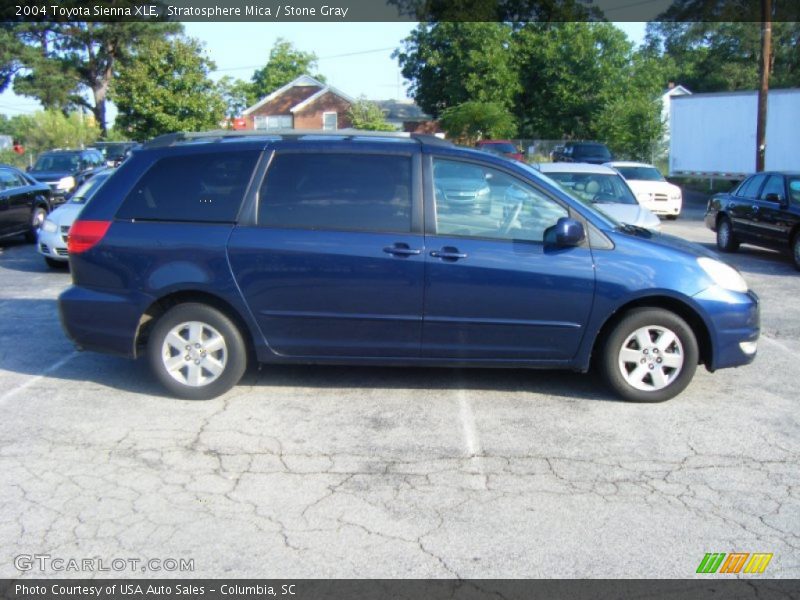 Stratosphere Mica / Stone Gray 2004 Toyota Sienna XLE