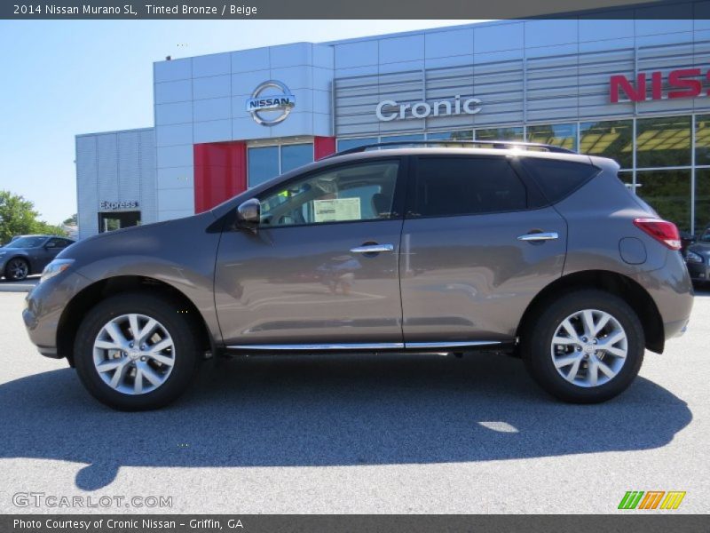 Tinted Bronze / Beige 2014 Nissan Murano SL