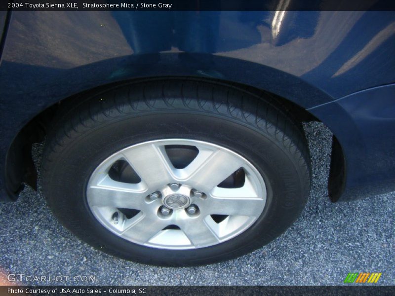 Stratosphere Mica / Stone Gray 2004 Toyota Sienna XLE