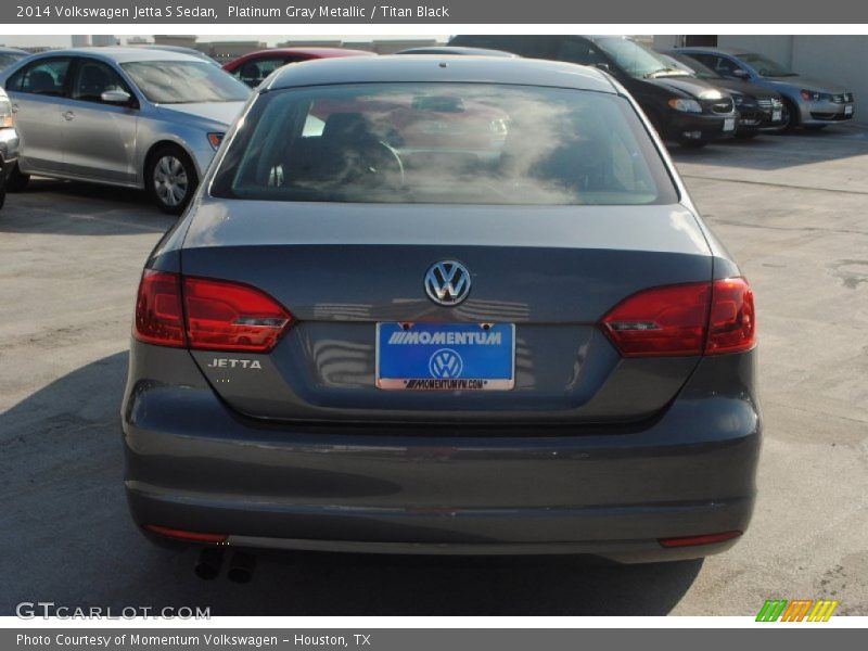 Platinum Gray Metallic / Titan Black 2014 Volkswagen Jetta S Sedan