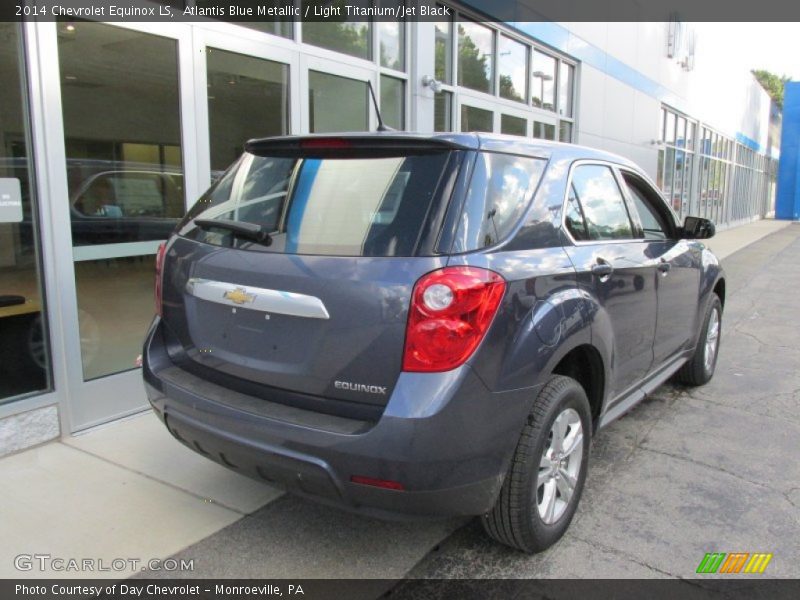 Atlantis Blue Metallic / Light Titanium/Jet Black 2014 Chevrolet Equinox LS