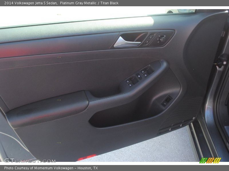 Platinum Gray Metallic / Titan Black 2014 Volkswagen Jetta S Sedan
