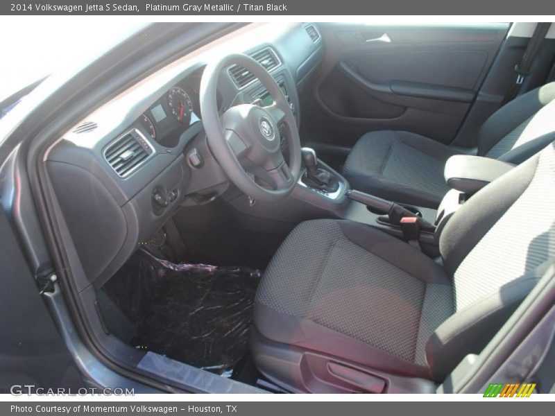 Platinum Gray Metallic / Titan Black 2014 Volkswagen Jetta S Sedan