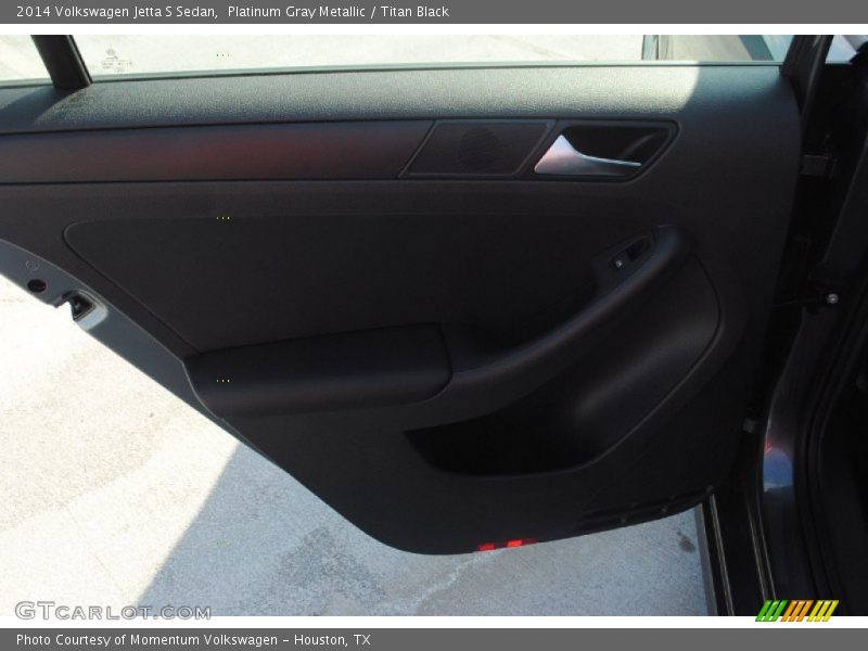 Platinum Gray Metallic / Titan Black 2014 Volkswagen Jetta S Sedan