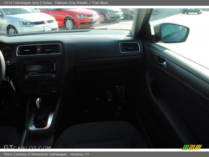 Platinum Gray Metallic / Titan Black 2014 Volkswagen Jetta S Sedan