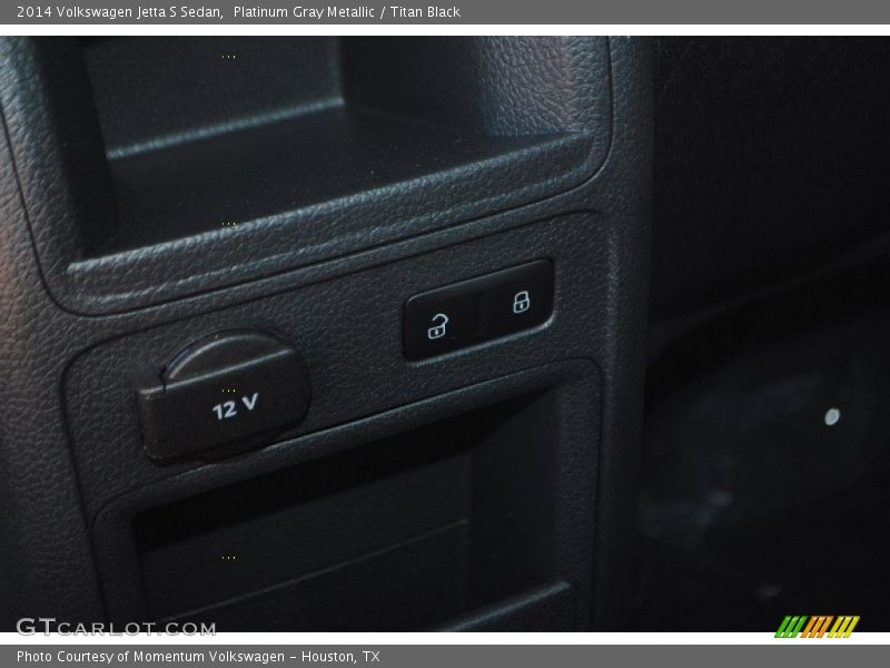 Platinum Gray Metallic / Titan Black 2014 Volkswagen Jetta S Sedan