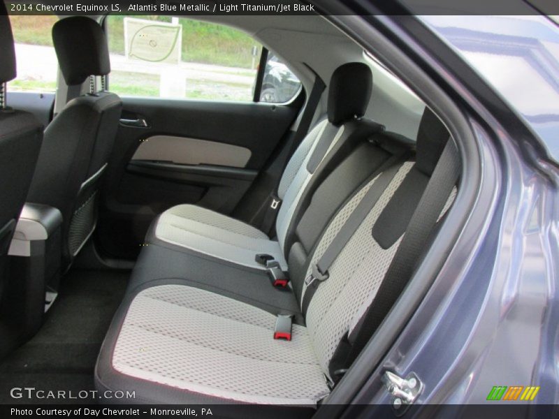 Atlantis Blue Metallic / Light Titanium/Jet Black 2014 Chevrolet Equinox LS
