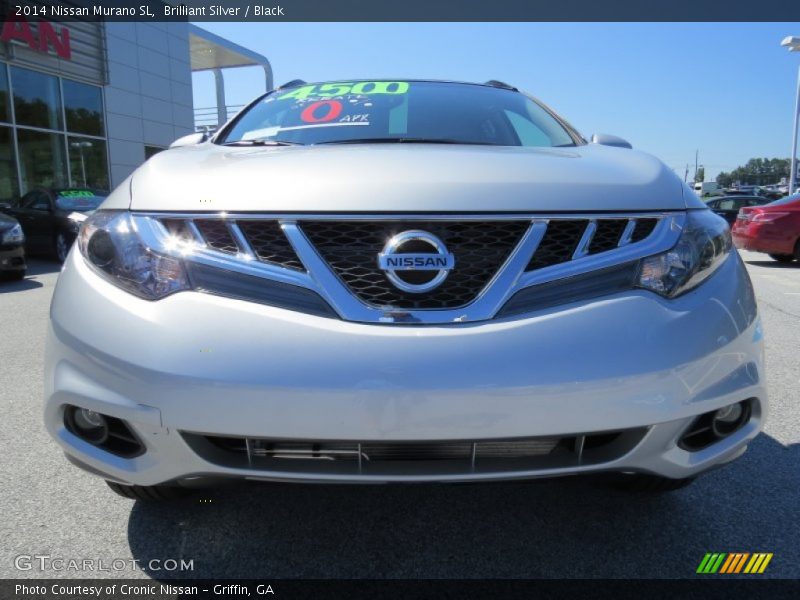 Brilliant Silver / Black 2014 Nissan Murano SL