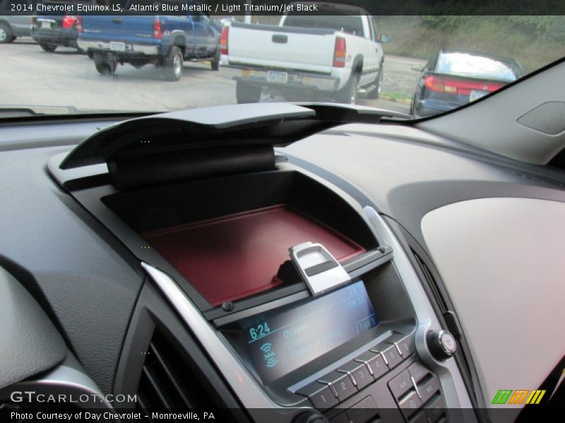 Atlantis Blue Metallic / Light Titanium/Jet Black 2014 Chevrolet Equinox LS