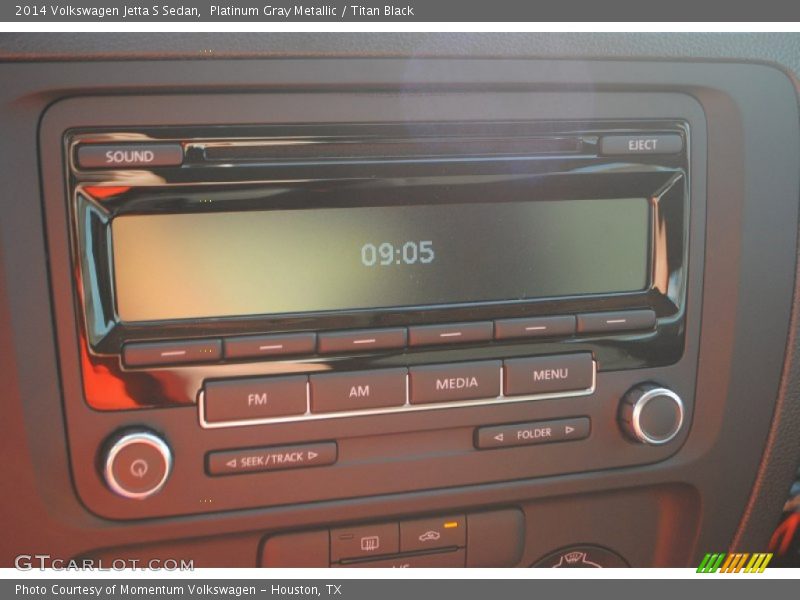 Platinum Gray Metallic / Titan Black 2014 Volkswagen Jetta S Sedan