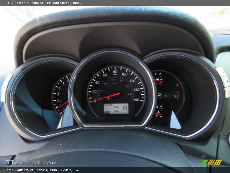 Brilliant Silver / Black 2014 Nissan Murano SL