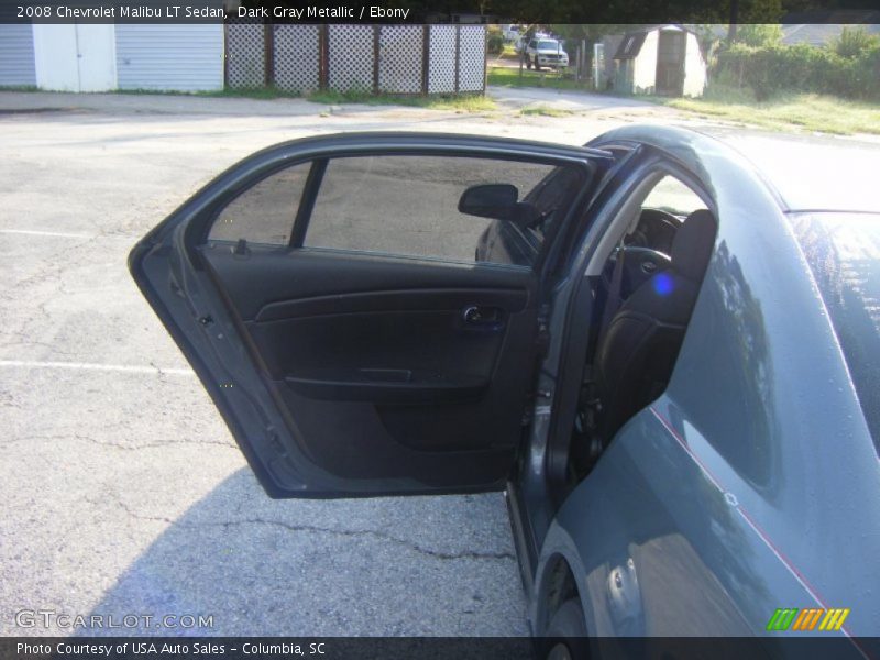Dark Gray Metallic / Ebony 2008 Chevrolet Malibu LT Sedan
