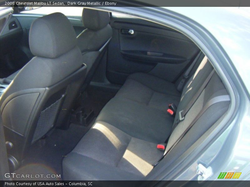 Dark Gray Metallic / Ebony 2008 Chevrolet Malibu LT Sedan