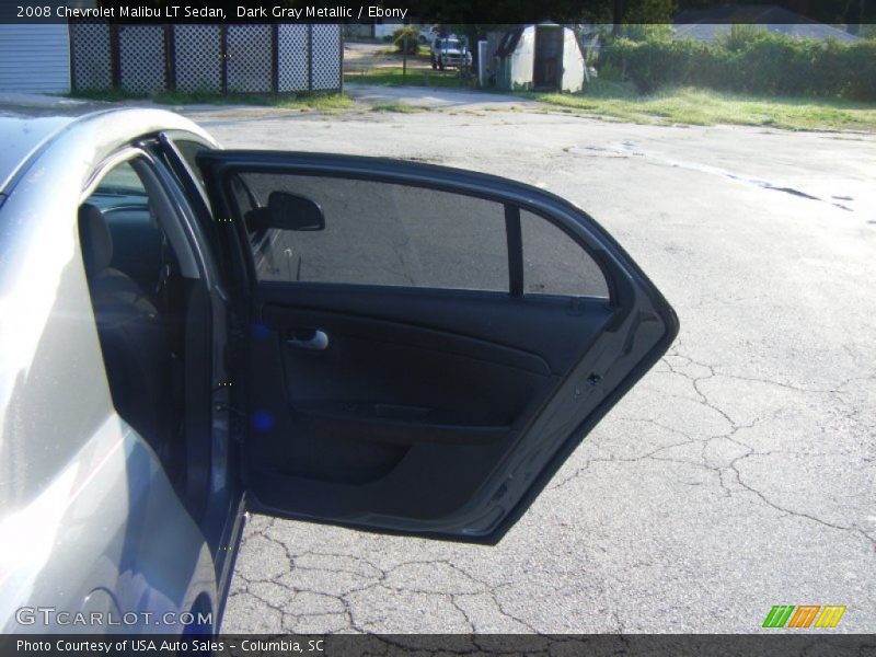 Dark Gray Metallic / Ebony 2008 Chevrolet Malibu LT Sedan