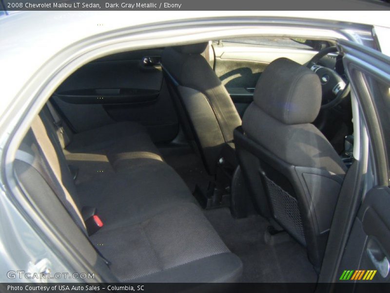 Dark Gray Metallic / Ebony 2008 Chevrolet Malibu LT Sedan
