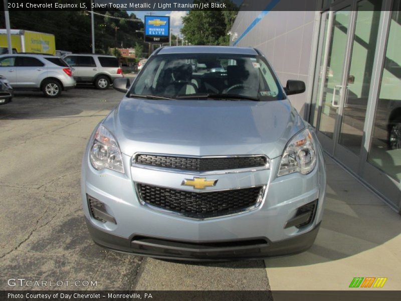 Silver Topaz Metallic / Light Titanium/Jet Black 2014 Chevrolet Equinox LS