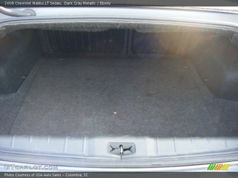 Dark Gray Metallic / Ebony 2008 Chevrolet Malibu LT Sedan