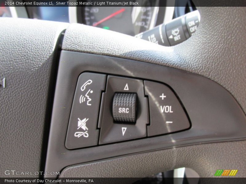 Silver Topaz Metallic / Light Titanium/Jet Black 2014 Chevrolet Equinox LS