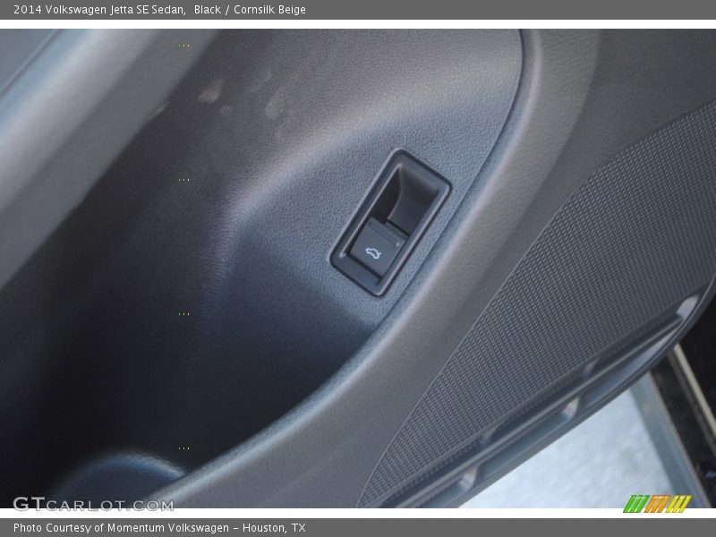 Black / Cornsilk Beige 2014 Volkswagen Jetta SE Sedan