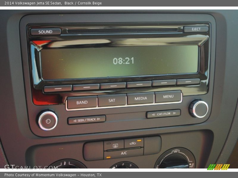 Black / Cornsilk Beige 2014 Volkswagen Jetta SE Sedan