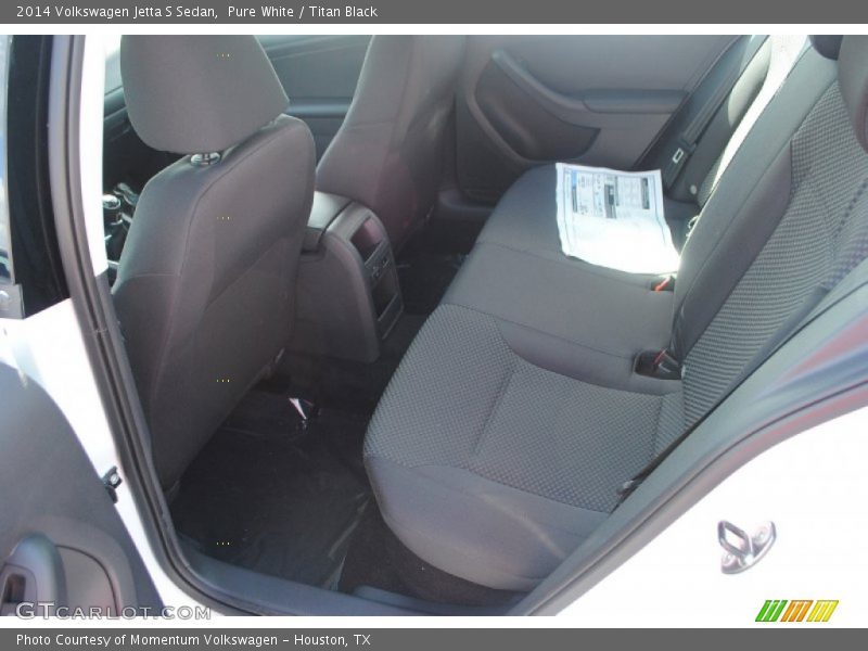 Pure White / Titan Black 2014 Volkswagen Jetta S Sedan