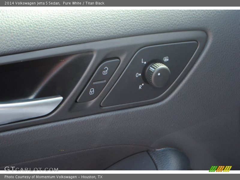 Pure White / Titan Black 2014 Volkswagen Jetta S Sedan