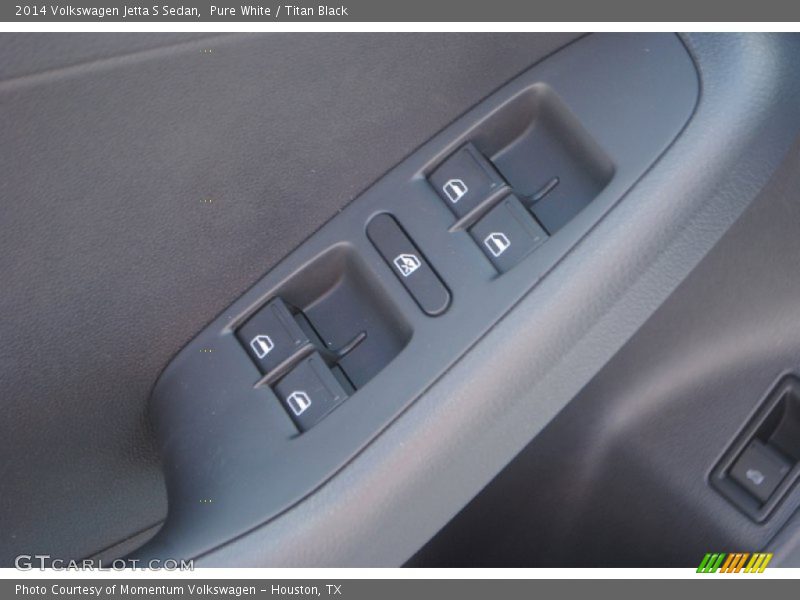 Pure White / Titan Black 2014 Volkswagen Jetta S Sedan