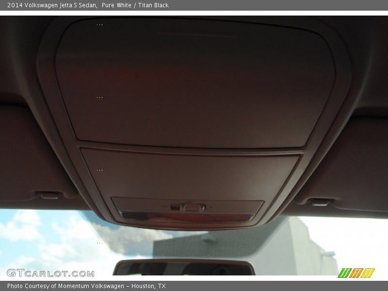 Pure White / Titan Black 2014 Volkswagen Jetta S Sedan