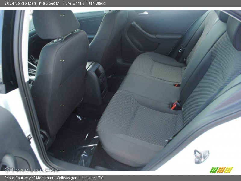 Pure White / Titan Black 2014 Volkswagen Jetta S Sedan