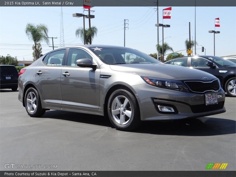 Satin Metal / Gray 2015 Kia Optima LX