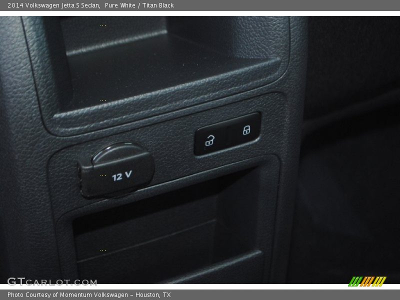 Pure White / Titan Black 2014 Volkswagen Jetta S Sedan