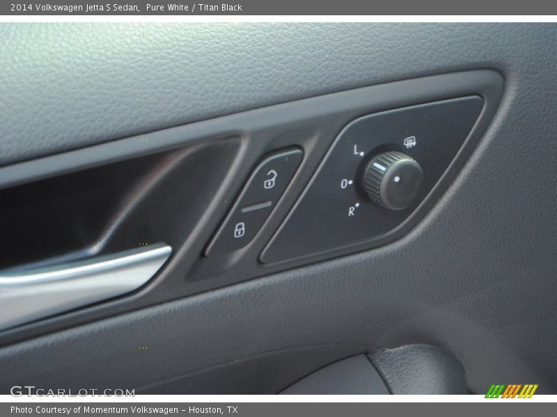 Pure White / Titan Black 2014 Volkswagen Jetta S Sedan