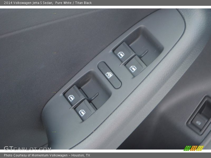 Pure White / Titan Black 2014 Volkswagen Jetta S Sedan