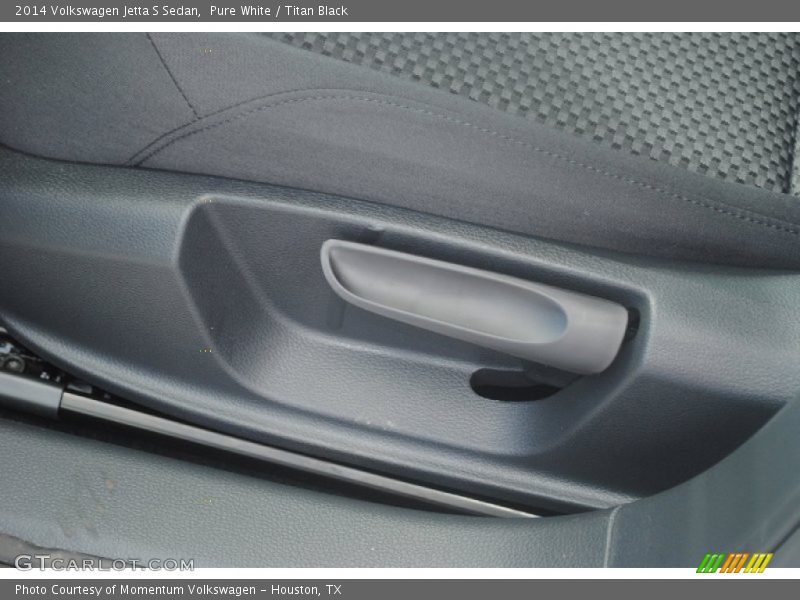 Pure White / Titan Black 2014 Volkswagen Jetta S Sedan