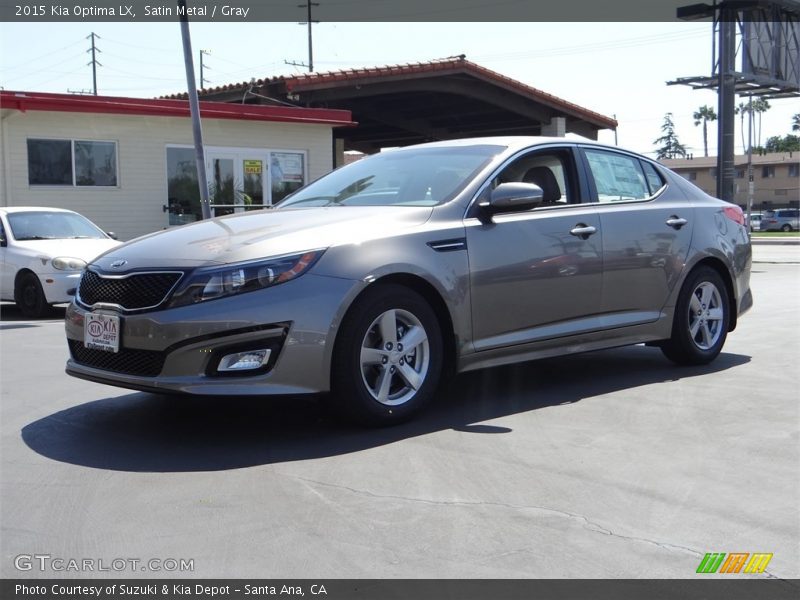 Satin Metal / Gray 2015 Kia Optima LX