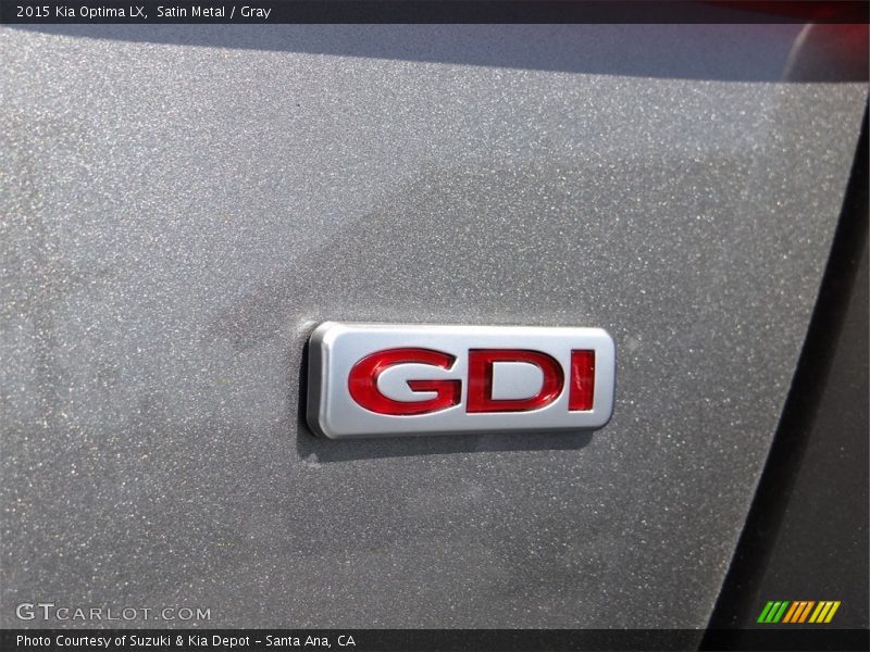 Satin Metal / Gray 2015 Kia Optima LX