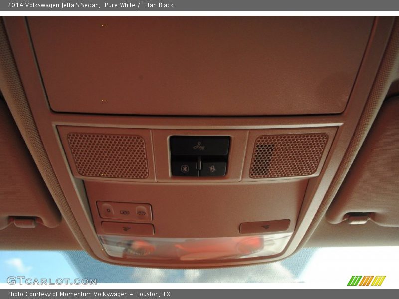 Pure White / Titan Black 2014 Volkswagen Jetta S Sedan