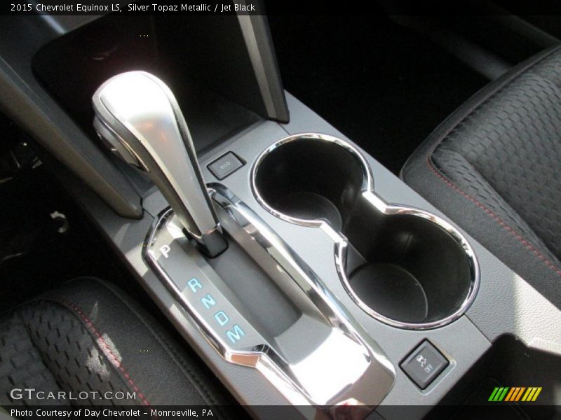 Silver Topaz Metallic / Jet Black 2015 Chevrolet Equinox LS