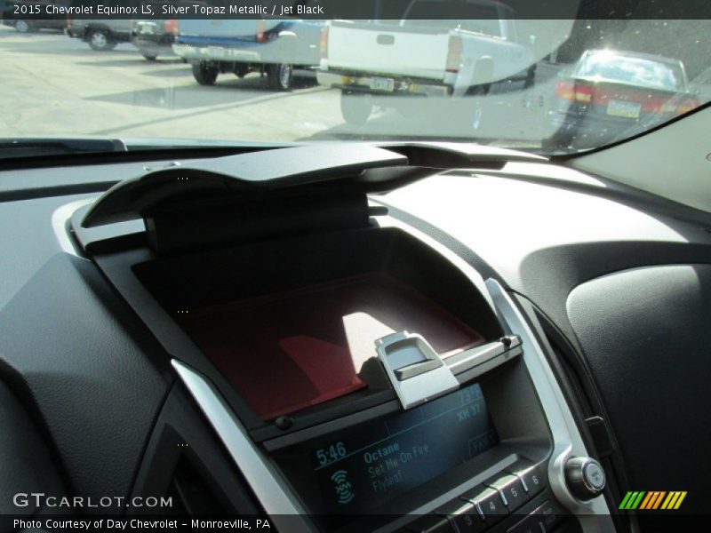 Silver Topaz Metallic / Jet Black 2015 Chevrolet Equinox LS