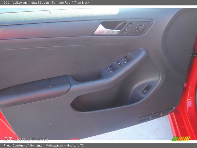 Tornado Red / Titan Black 2014 Volkswagen Jetta S Sedan