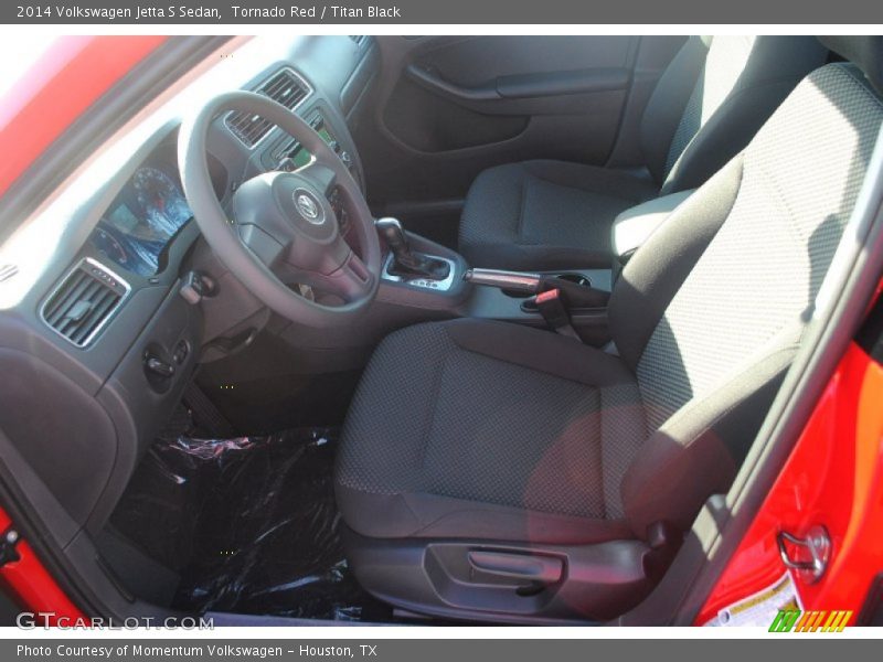 Tornado Red / Titan Black 2014 Volkswagen Jetta S Sedan