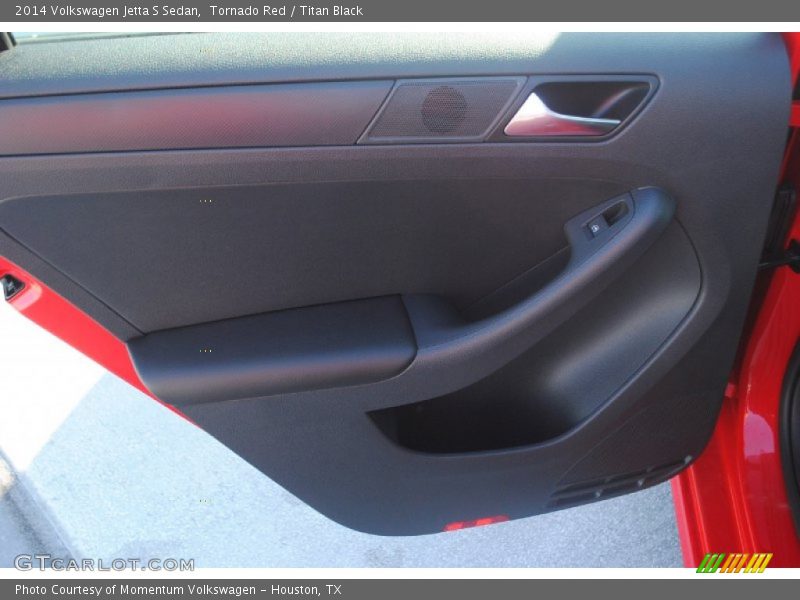 Tornado Red / Titan Black 2014 Volkswagen Jetta S Sedan