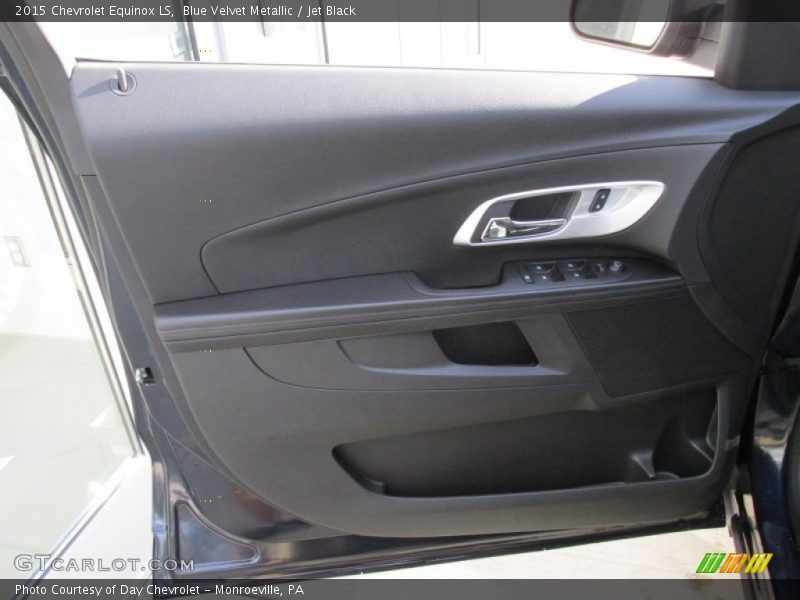 Blue Velvet Metallic / Jet Black 2015 Chevrolet Equinox LS